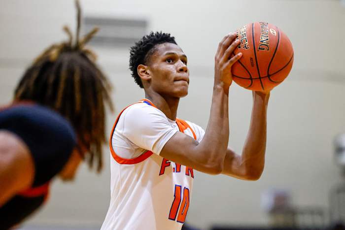 Douglass Oklahoma East St. Louis Illinois boys basketball December 16 2023 Nate Latsch 24986